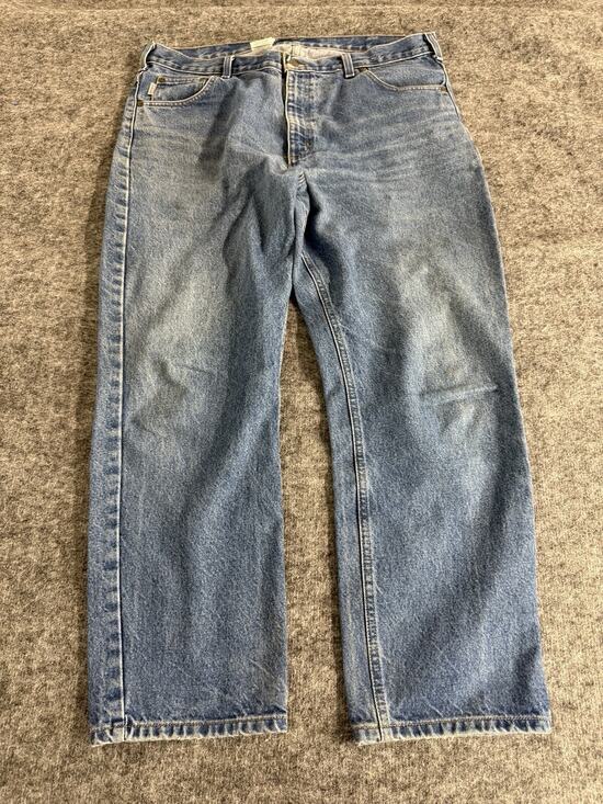 Carhartt Other - Carhartt Jeans Mens 40x30 Slim Fit Pants Denim Workwear Blue N267